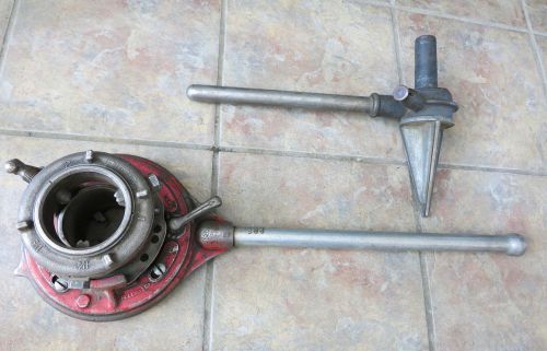 Ridgid Pipe Threader Head With Handle and Pipe Reamer. 65-RA for 1&#034; to 2&#034; Pipes