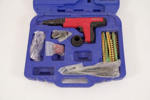 Powers PA3500 Fastening Tool w/ case and extras