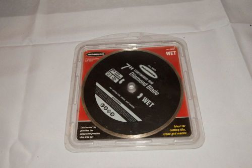 Warrior 7 in Continuous Rim Wet Cut Diamond Blade 5/8 Arbor!