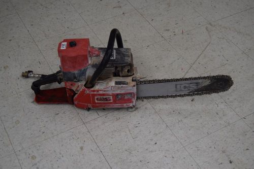 Ics  633gc concrete gas chain saw used w/chain for sale