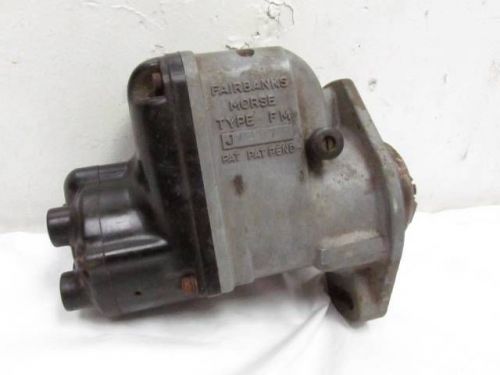 Vintage 4 Cylinder Fairbanks Morse Magneto FM JV4B7 Wisconsin Engine VE4D VF4D
