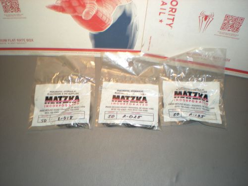 MATZKA INCORPORATED O-Rings Parts For Pneumatic, Hydraulic,Electronic Dies
