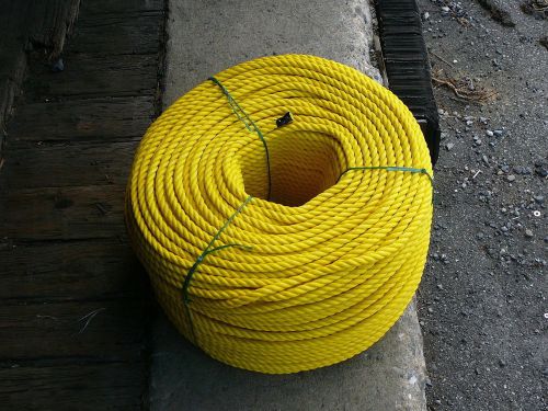 Steel reinforced for safety 1/2&#034; x 21&#039; poly bull rope  tree drag rigging line for sale
