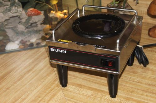 Bunn RWS1 Coffee Pot Server Satelite Warmer stand electric single stainless