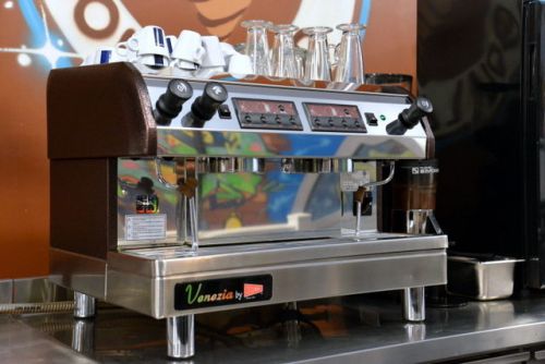 Commercial 2 Group Coffee Espresso Machine - Cecilware ESP2 - Venezia II.