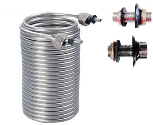 Beer kegerator conversion faucet jockey box cooling coil shanks coupling kit for sale