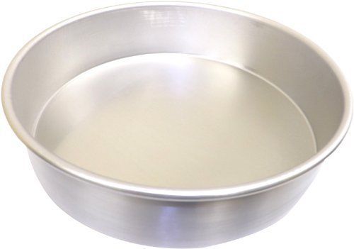 Allied metal cph11x3 heavy weight aluminum straight sided pizza/cake pan  11 by for sale
