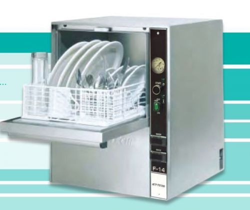 Jet-tech f-14 compact high-temp countertop commercial dishwasher #1 rated unit!! for sale