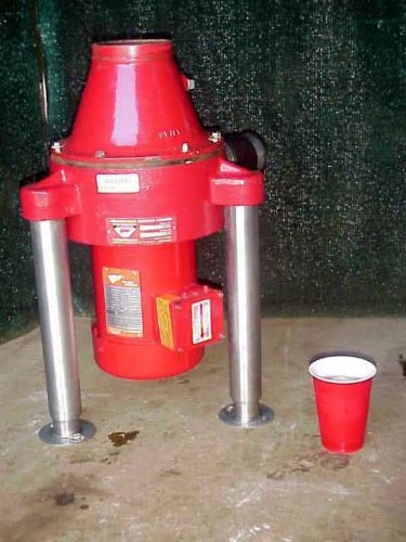 Red Goat Disposer A112P Food Waste Disposal 1.5 HP 3ph   800 lb/hr  Cost $1950.