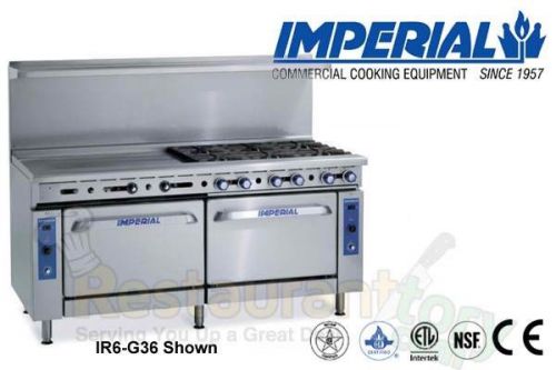 Imperial commercial restaurant range 48&#034; w/ 24&#034; griddle propane ir-4-g24-c-xb for sale