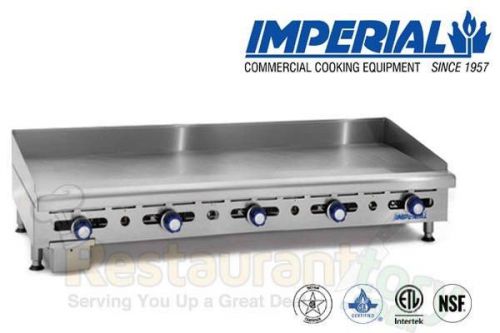 IMPERIAL GRIDDLE MANUALLY CONTROLLED 5 BURNERS NAT GAS MODEL IMGA-6028-1