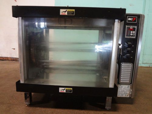 &#034;b k i&#034; heavy duty commercial counter top electric chicken / rib rotisserie oven for sale