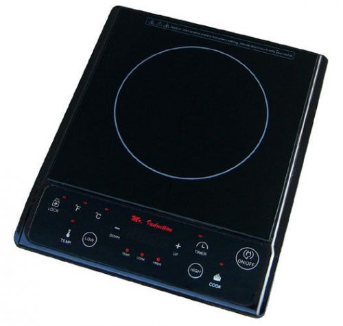 Sunpentown 1300w induction cooktop (black), sr-964tb for sale
