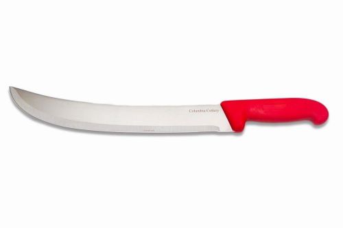 Columbia cutlery 12&#034; cimiter cimitar - red fibrox handle - new &amp; sharp!! for sale