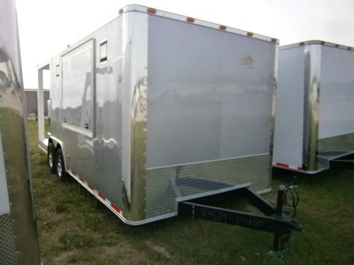 8 1/2 x 20 2014 bare bones concession , catering food service trailer for sale