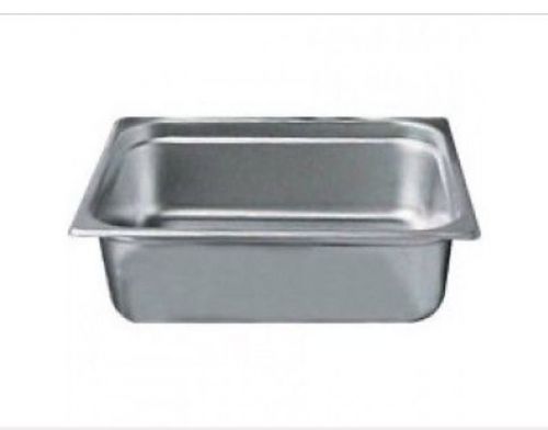 2.5&#034; deep commercial stainless steel heavy duty full size steam table pan - nsf for sale