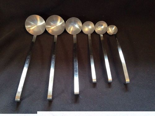 Lot 6 Commercial Stainless Steel Restaurant Soup Ladles Assorted Sizes Vollrath