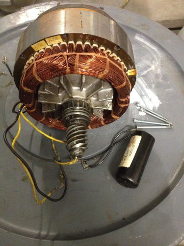 Hobart a200t motor and windings - - includes bearing, capacitor, and motor gear for sale
