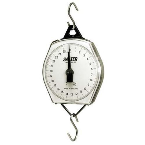Salter brecknell 235-6s-220 mechanical hanging scales 220 lb x 1 lb for sale