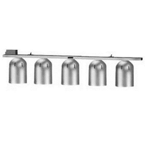 Nemco 6006-5 heat lamp, pendant stye, single row suspension bar, (5) 250 watt in for sale