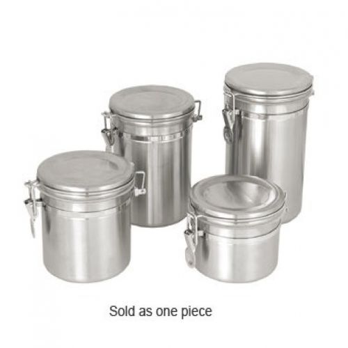 Can-4ss canister 30 oz. with stainless steel lid for sale