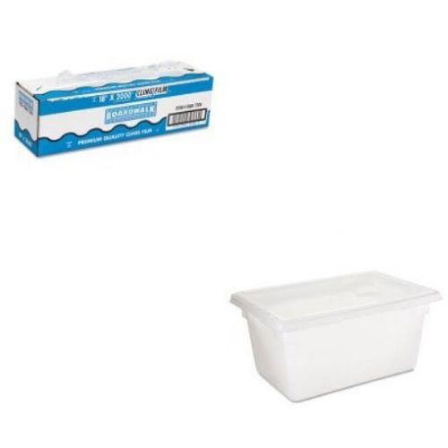 KITBWK7204RCP3504WHI - Value Kit - Rubbermaid Food/Tote Boxes (RCP3504WHI) and P