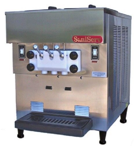 New saniserv soft serve twin  twist ice cream machine model 501 made in usa for sale