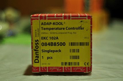 Danfoss thermostat temp range -50 to +99c. model ekc102a for sale