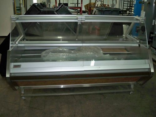 Wescho remote curved glass display cases model 910-06 for sale