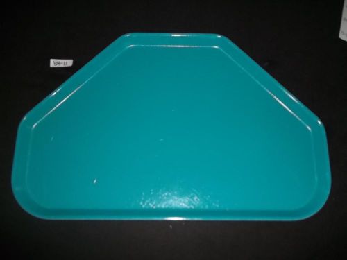 2214FG011 - Glasteel™ Solid Trapezoid Tray 22&#034; x 14-1/16&#034; – Turquoise Case of 12