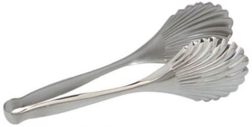 NEW Carlisle 607692 Stainless Steel 18-8 Scalloped Bread Serving Tong  10&#034; Lengt