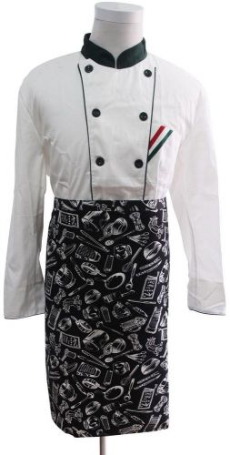 New Half Waist Cooking Bib Apron Waiter Butcher Chefs Cafe Kitchen