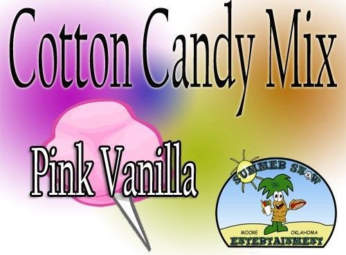 PINK VANILLA COTTON CANDY FLAVOR mix w/ SUGAR FLAVORING FLOSSINE FLAVOR #1