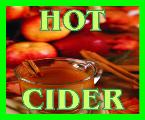 HOT CIDER DECAL