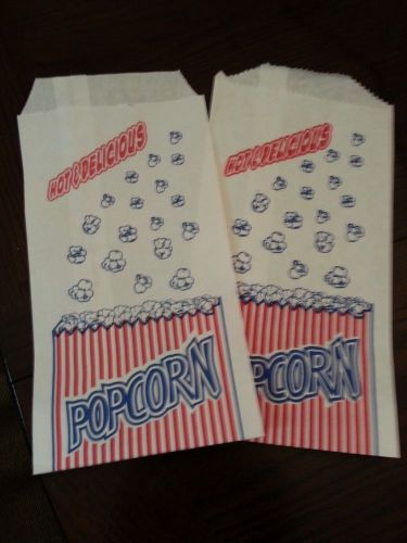 50 Popcorn Bags, Medium 1.5 ounce Capacity, Parties Fund Raising PROFESSIONAL