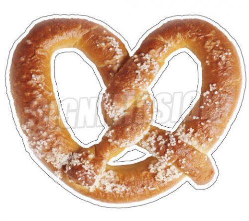 SOFT PRETZEL Concession Decal sign cart trailer stand sticker equipment