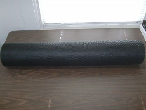 Vexar Caseliner Shelf Liner Standard 36&#034;w x 62&#039;l Roll Black Netting PN0582