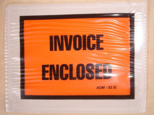 # Invoice Enclosed Pocket Envelopes Lot of 50 Self Adhesive