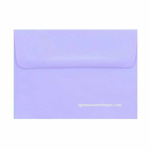 10  4x6 A6 A-6 Premium Pastel Purple Square-Flap Envelopes