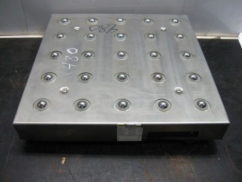 Nci weigh-tronix 18&#034; x 18&#034; ball bearing shipping scale 75 kg / 150# capacity for sale
