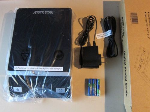Accuteck DreamBlack 86 Lbs Digital Postal Scale Shipping Scale Postage W USB&amp;AC