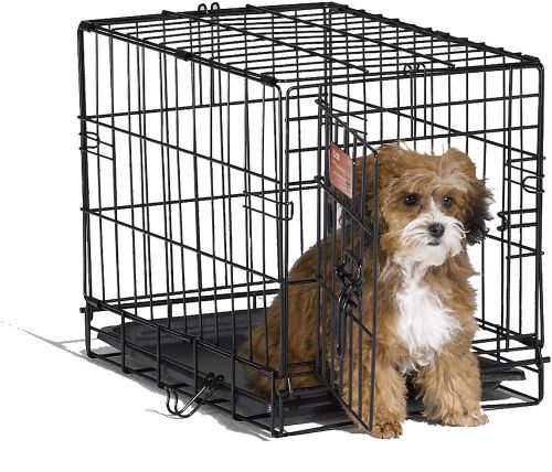 iCrate 18&#039;&#039; L x 12&#039;&#039; W x 14&#039;&#039; H Folding Dog Crate / Cage