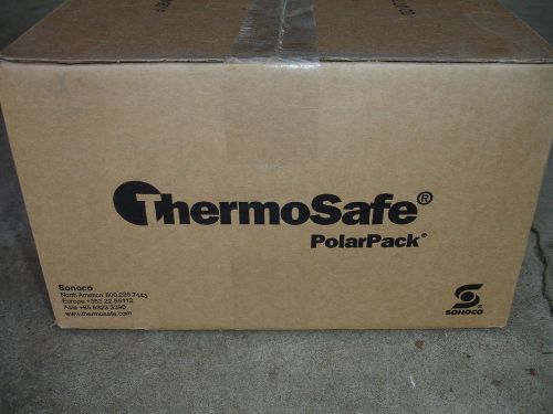 ThermoSafe Polar Pack Foam Brick Freezer Cold Ice Packs 91/4&#034;x103/4&#034;x1&#034; NEW