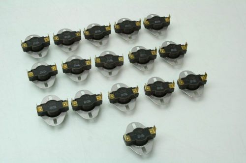 Lot of 16 selco se-l350 thermostat discs 120/240 vac 25 a spst/spdt 3/4&#034; for sale