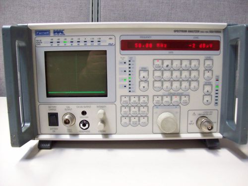 Farnell SSA1000A Spectrum Analyzer  9KHz-1GHz pre compliance tester with printer