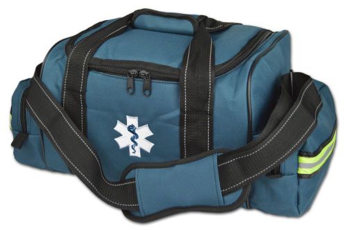 EMT EMS MEDICAL RESPONDER FIRST AID MEDIC BAG LARGE TRAUMA JUMP KIT LXMB30 BLUE