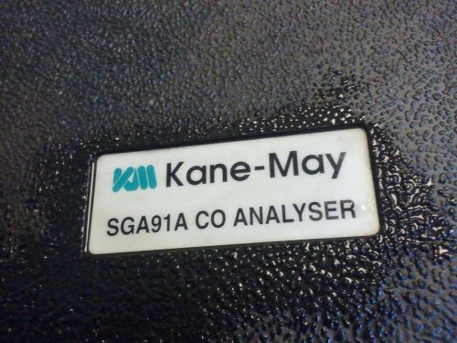 Kane May sga91a co analyser in case
