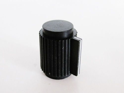 10 Pcs Black 6mm Knurled Shaft Inner Dia Potentiometer Control Knobs 15/64 Rogan