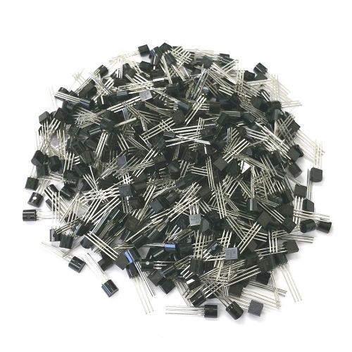 Lot of 500 NEW 2N3904 NPN Transistors, Low Power Switch or Amplifer ~ 200 mA 40V