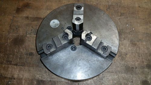 10&#034; 3 jaw metal lathe chuck self centering w. reversible jaws for sale